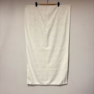Vintage - Cannon Royal Family - Cream - Shell-Pattern Towel